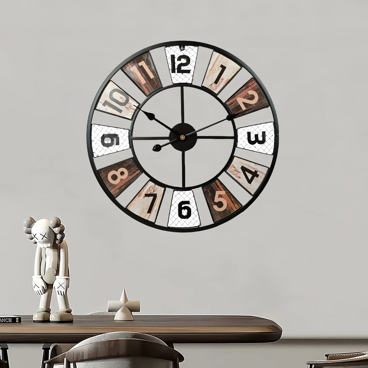 Reloj de Pared Ecléctico Metal - imagen 4