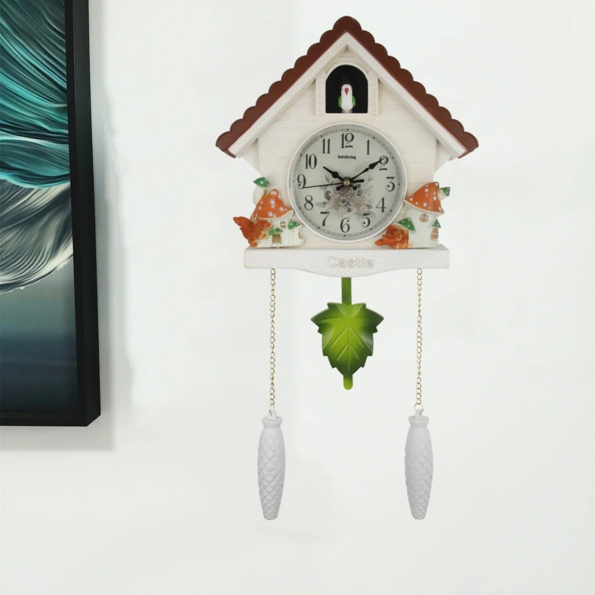 Reloj de Pared Chalet Colorido - imagen 2