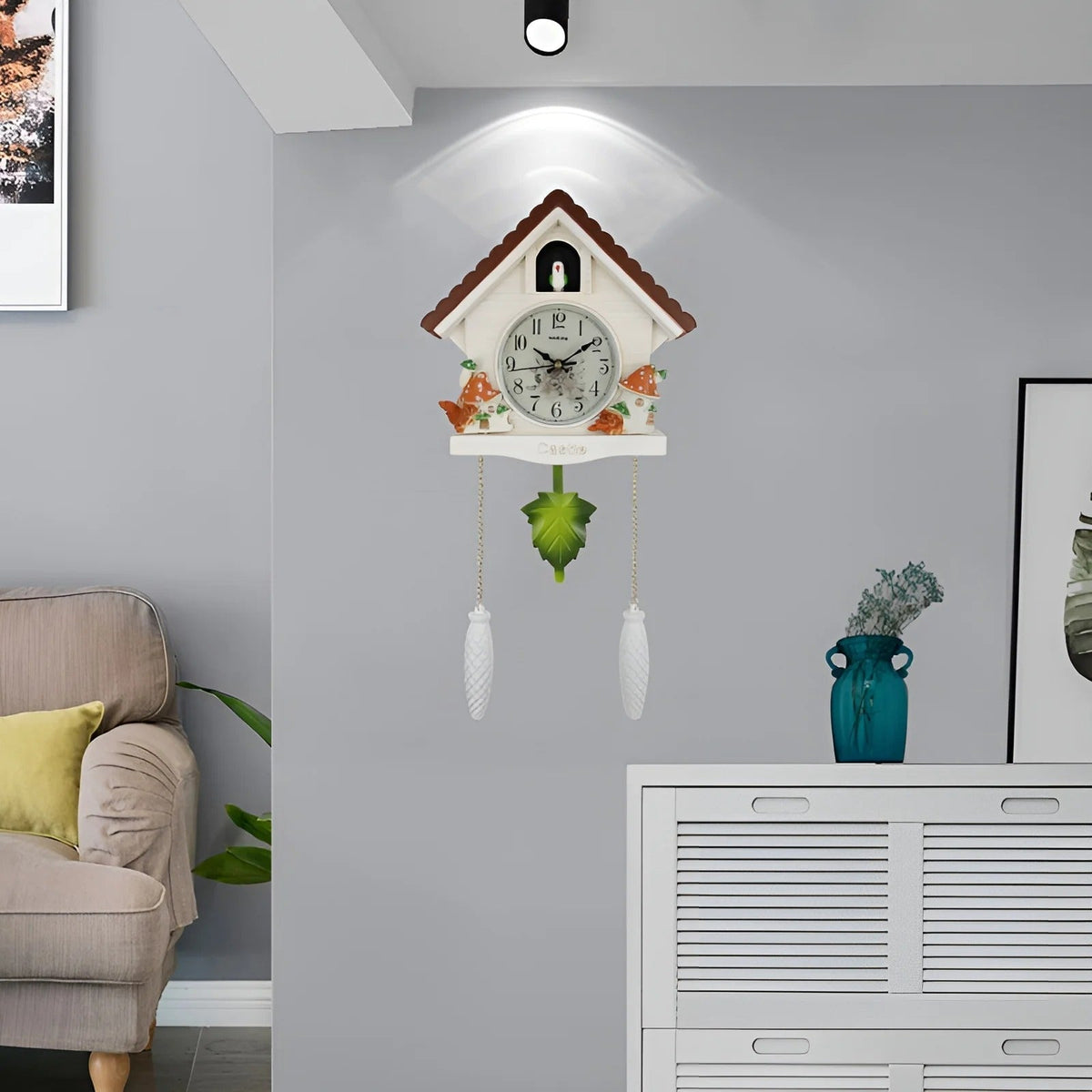 Reloj de Pared Chalet Colorido - imagen 4