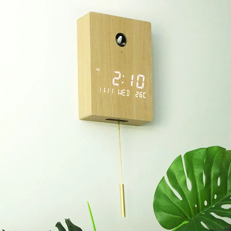 Reloj de Pared Cuco Digital