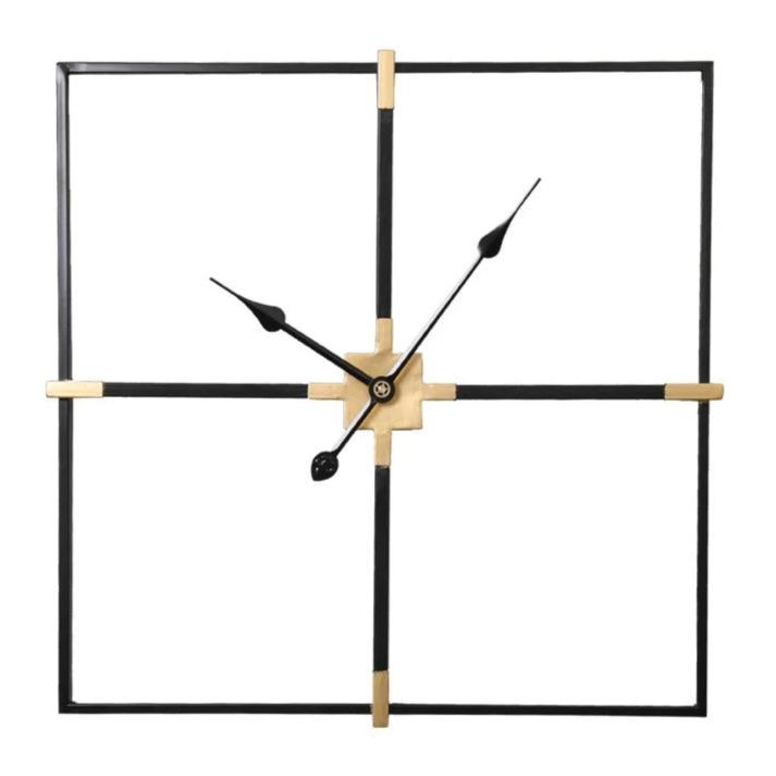 Reloj de Pared Cuadrado Metálico - imagen 5