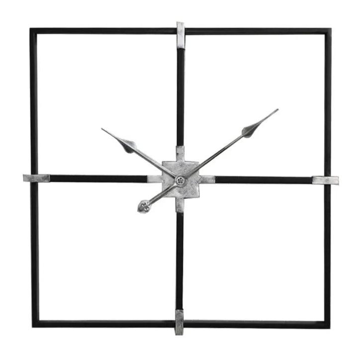 Reloj de Pared Cuadrado Metálico - imagen 7