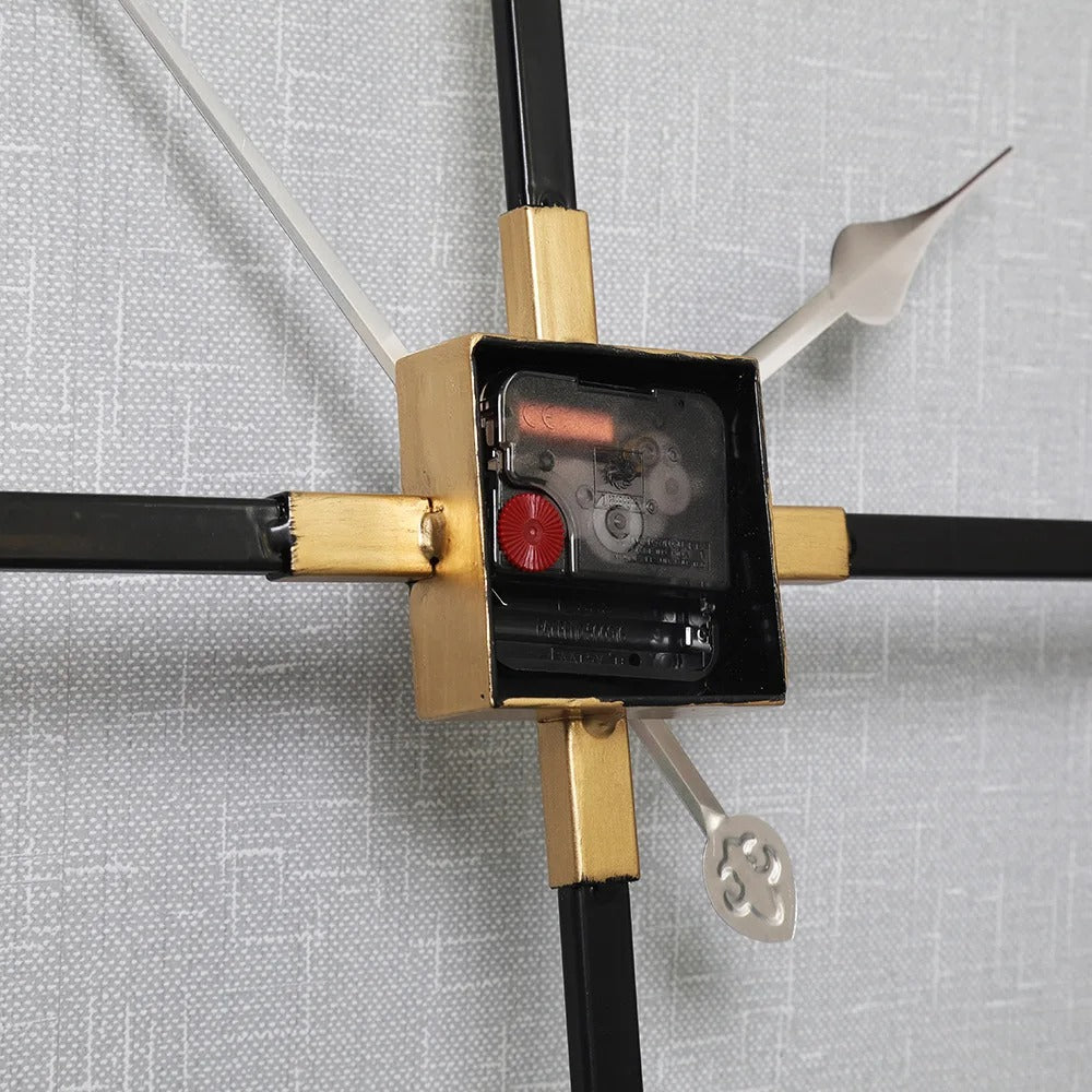 Reloj de Pared Cuadrado Metálico - imagen 6