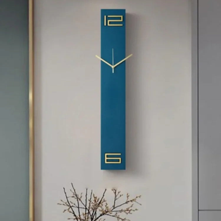 Reloj de Pared Negro Rectangular - imagen 8