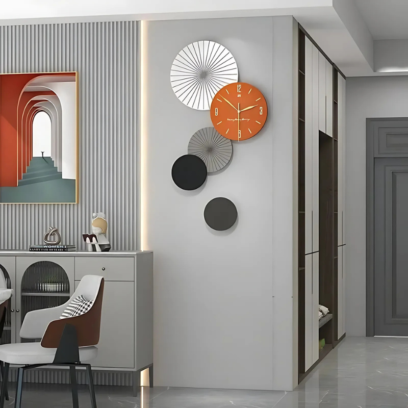 Reloj de Pared Círculo Colorido - imagen 7
