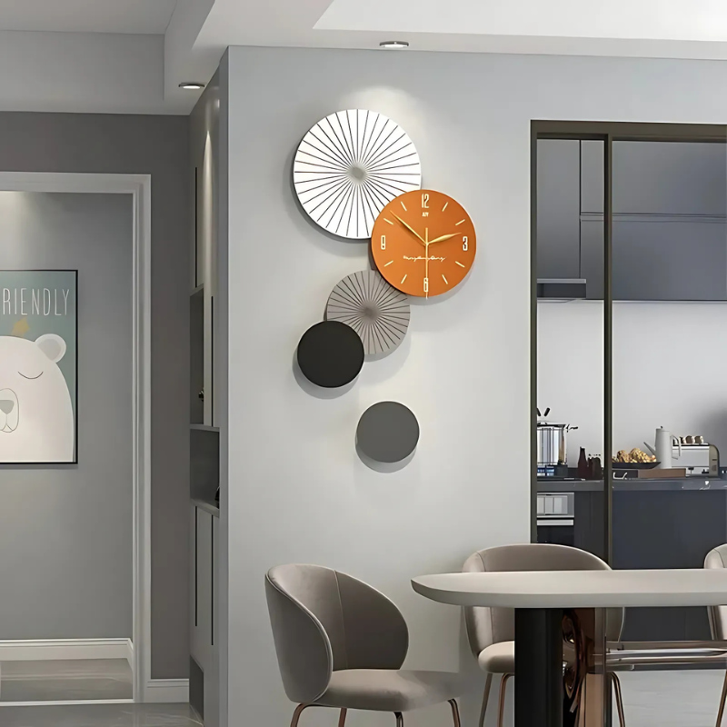 Reloj de Pared Círculo Colorido - imagen 6