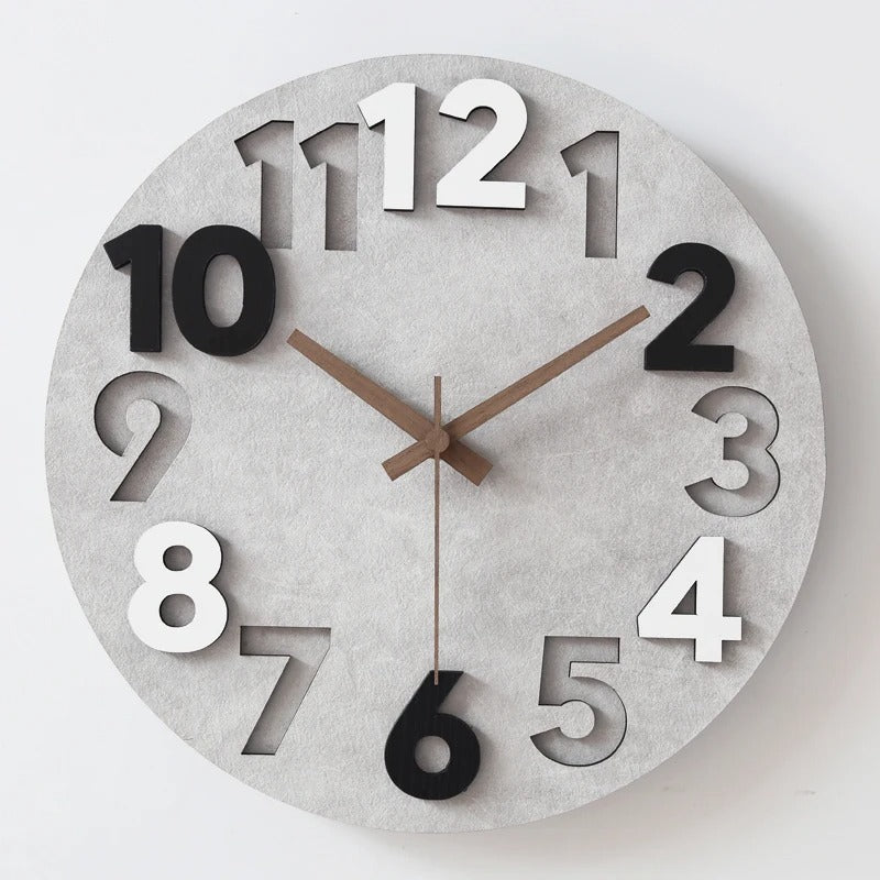Reloj de Pared Números 3D - imagen 6