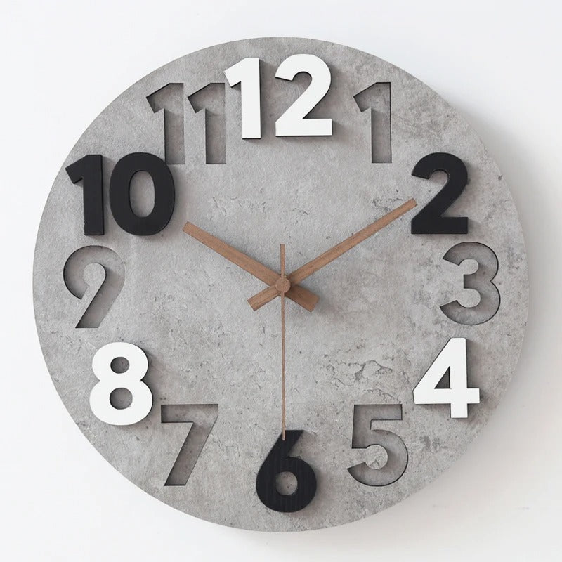 Reloj de Pared Números 3D - imagen 7