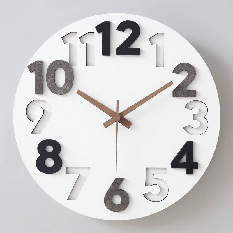 Reloj de Pared Números 3D - imagen 5