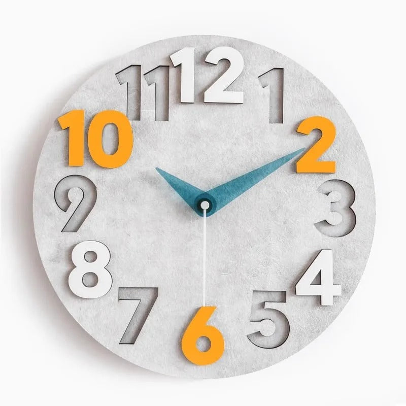 Reloj de Pared Números 3D - imagen 8