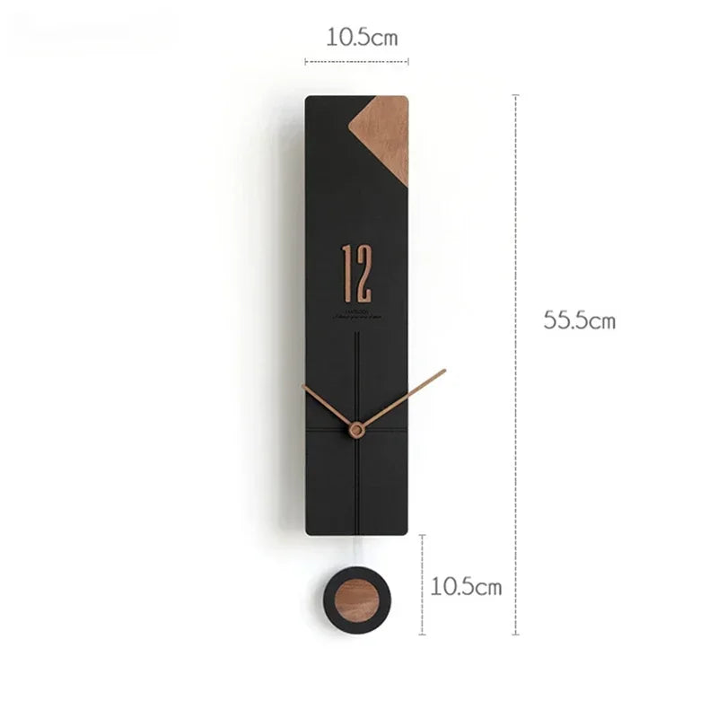 Reloj de Pared Madera Alargado - imagen 9
