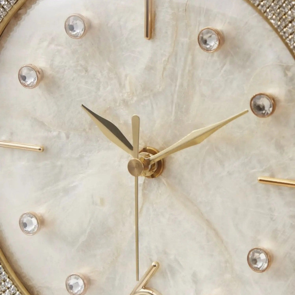 Reloj de Sobremesa Oro Elegante - imagen 8
