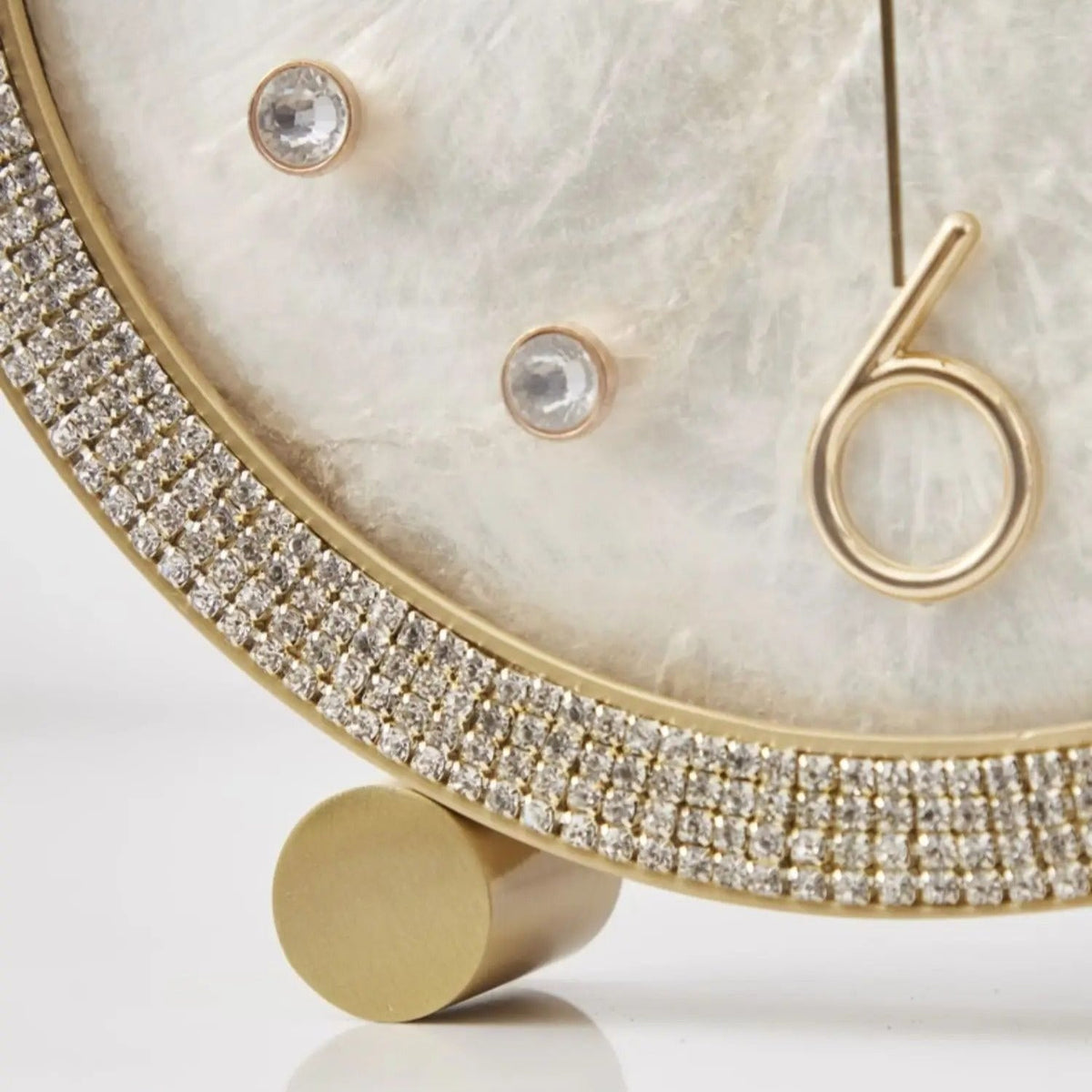 Reloj de Sobremesa Oro Elegante - imagen 9