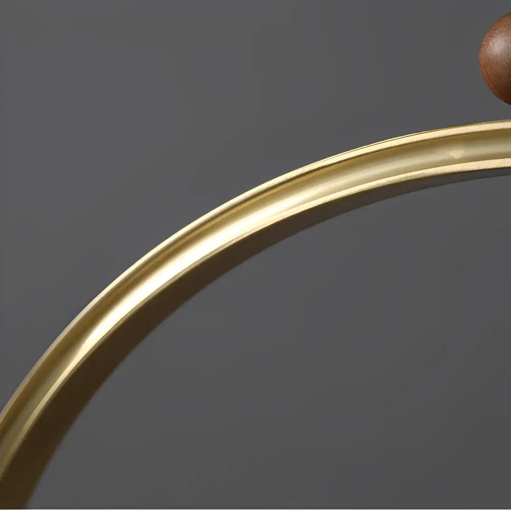 Reloj de Sobremesa Minimalista Dorado - imagen 6