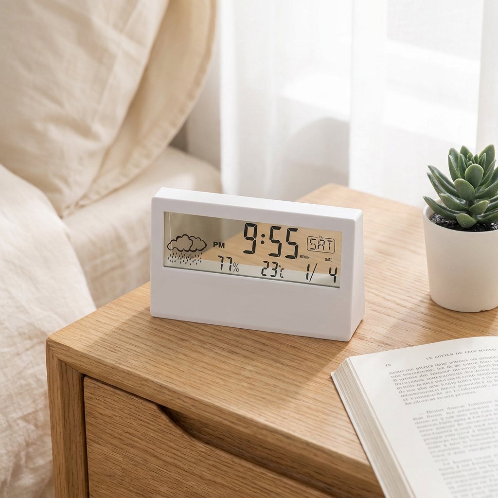 Reloj de Sobremesa Digital Meteo