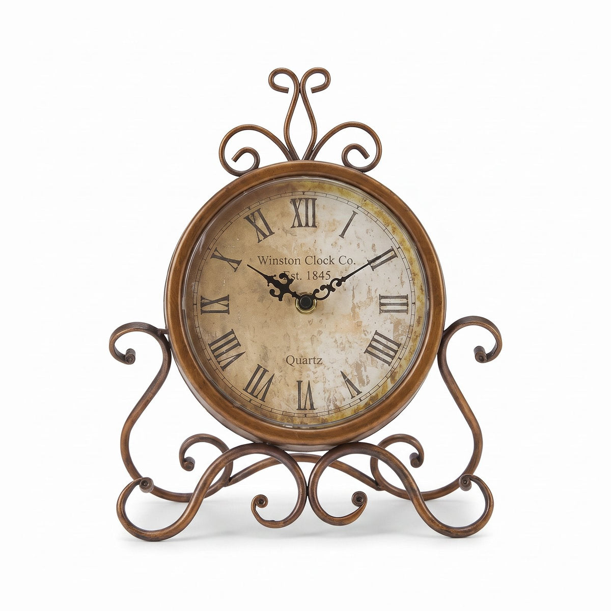 Reloj de Sobremesa Hierro Forjado - imagen 5