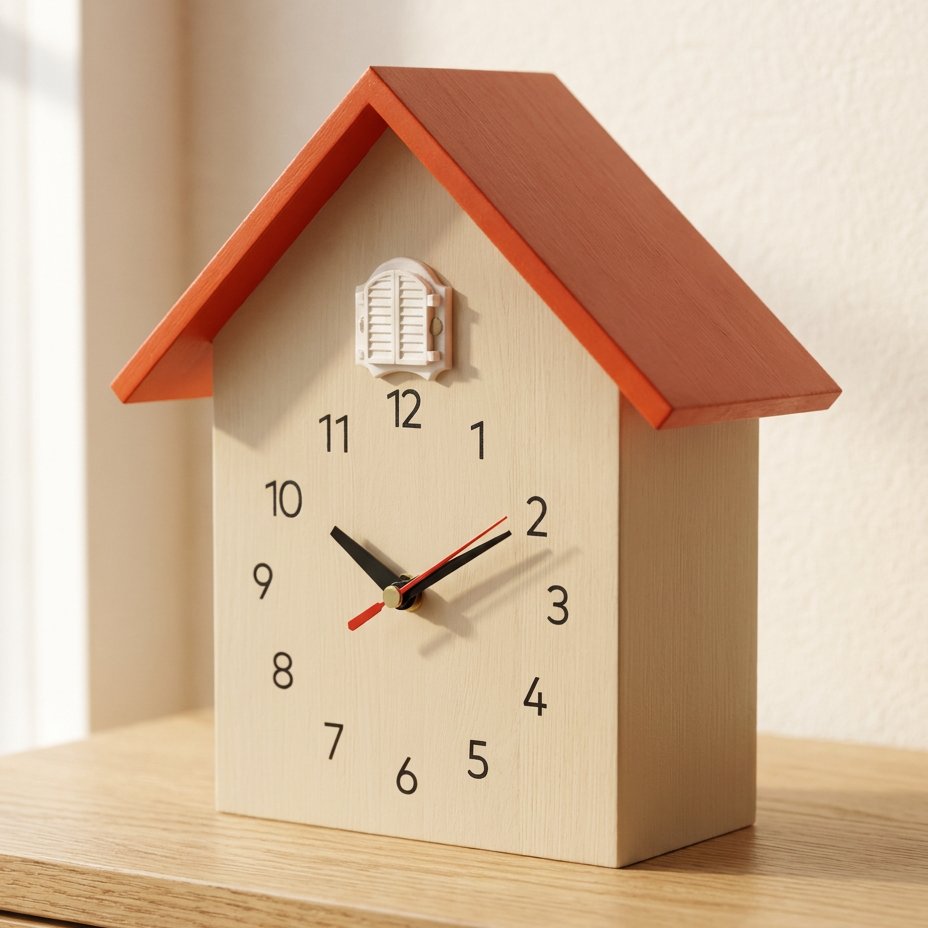 Reloj de Sobremesa Casita de Cuco - imagen 3