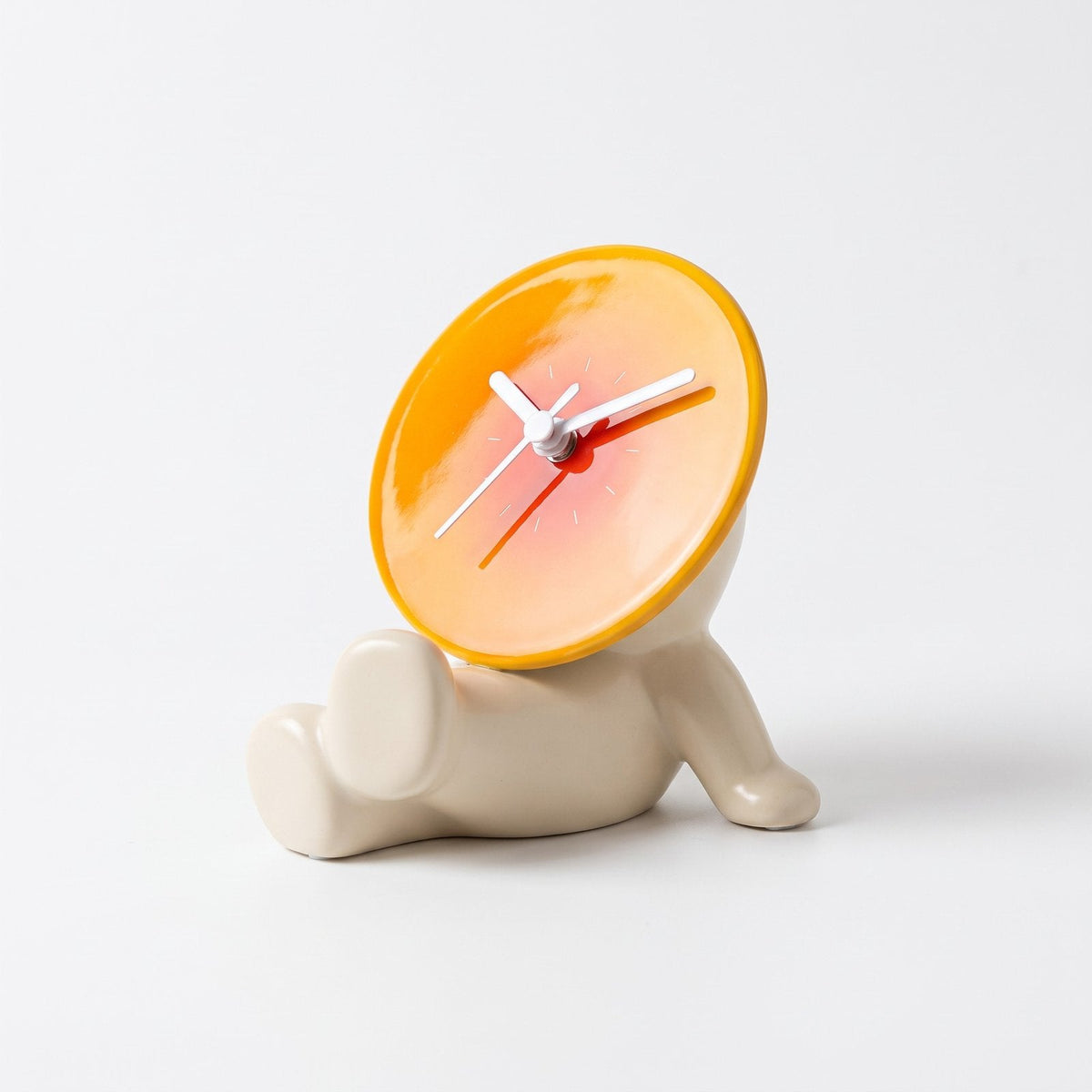 Reloj de Sobremesa Naranja Moderno - imagen 5