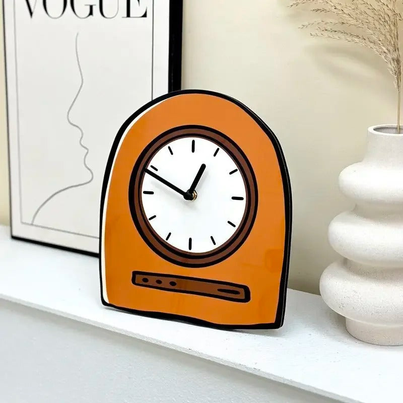 Reloj de Sobremesa Ilustración Colorida