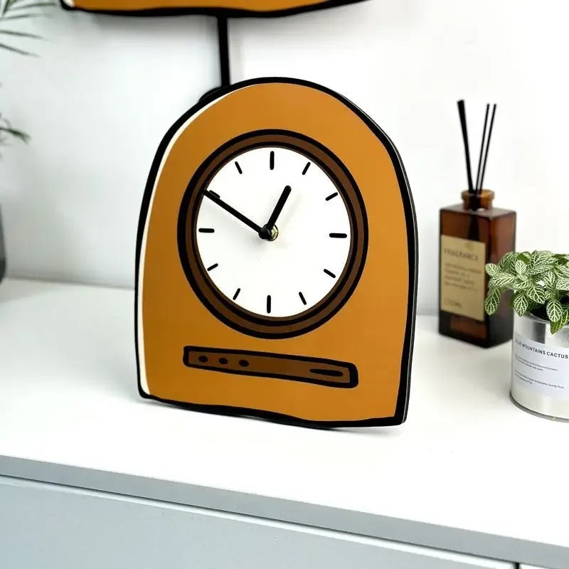 Reloj de Sobremesa Ilustración Colorida - imagen 2