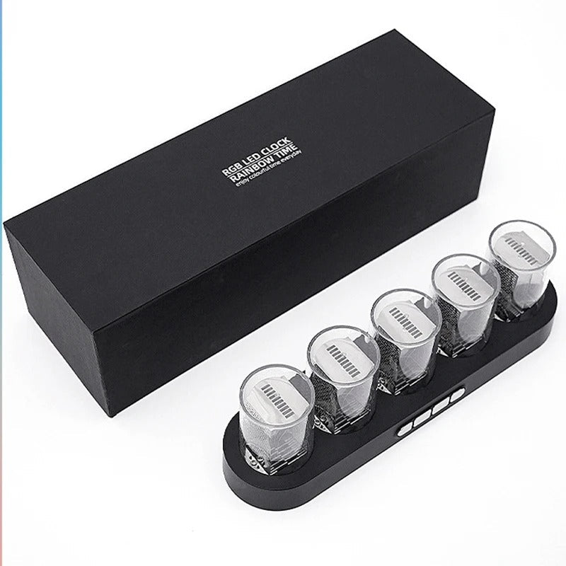 Reloj de Sobremesa Tubos RGB - imagen 6