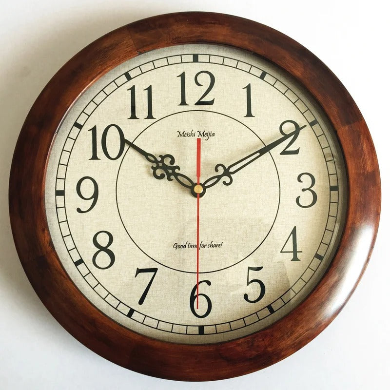 Reloj de Pared Vintage Números Romanos - imagen 2