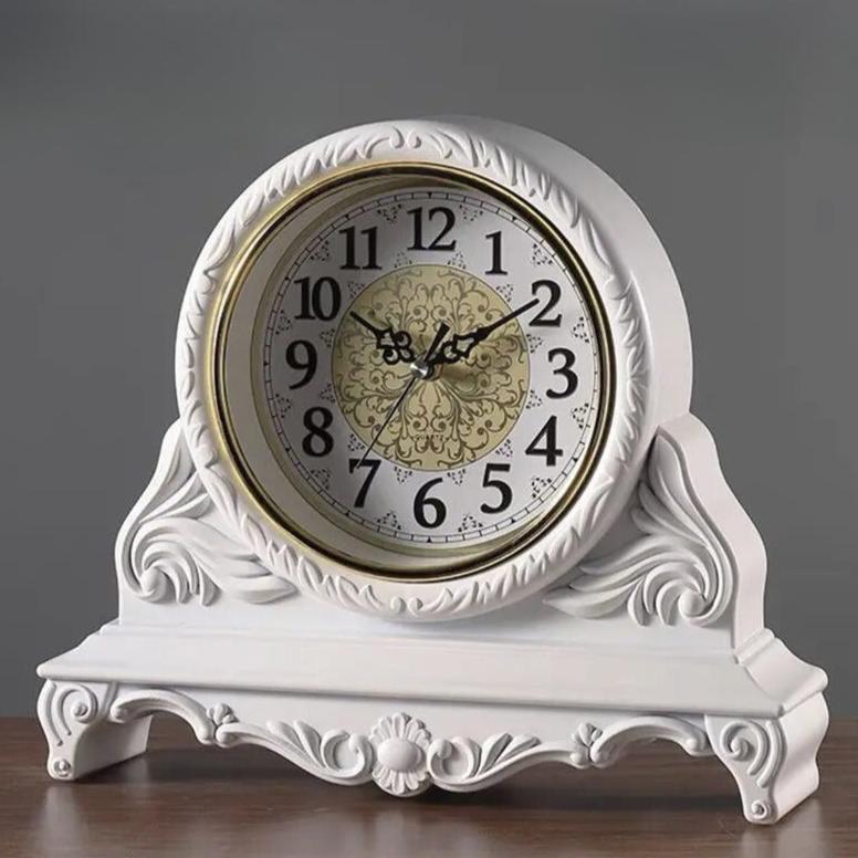 Reloj de Sobremesa Madera Tallada - imagen 2
