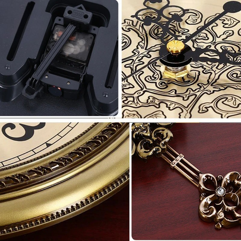 Reloj de Pared Vintage Bronce - imagen 3