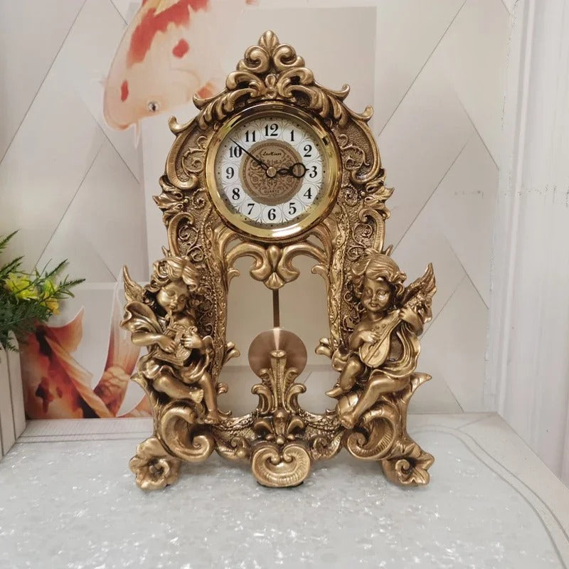 Reloj de Sobremesa Barroco Querubines - imagen 3