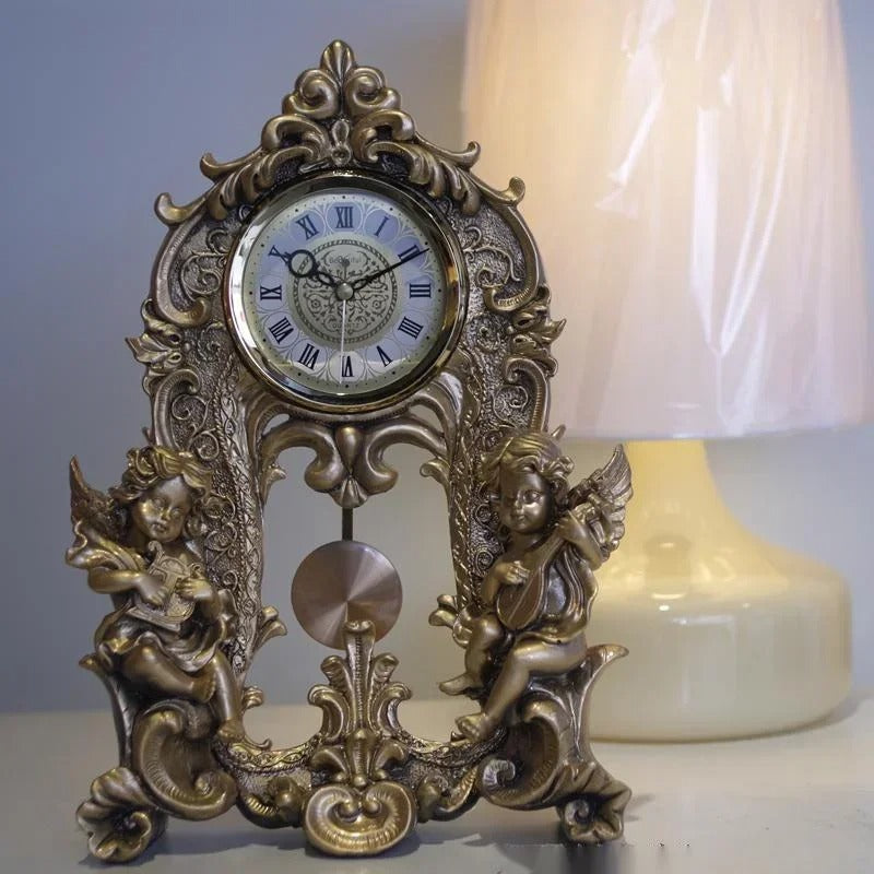 Reloj de Sobremesa Barroco Querubines - imagen 2