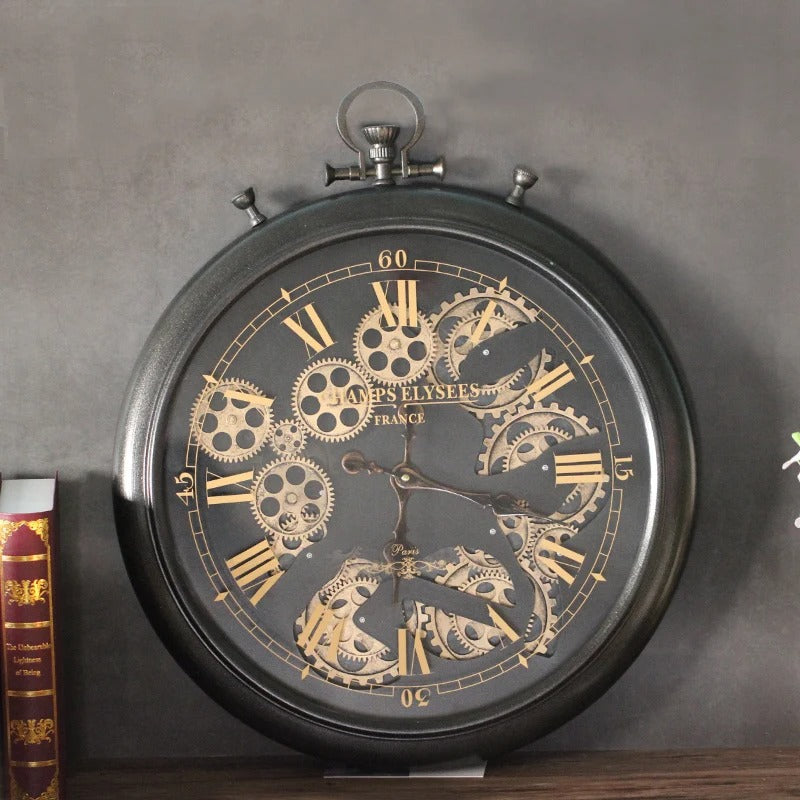 Reloj de Pared Engranajes París