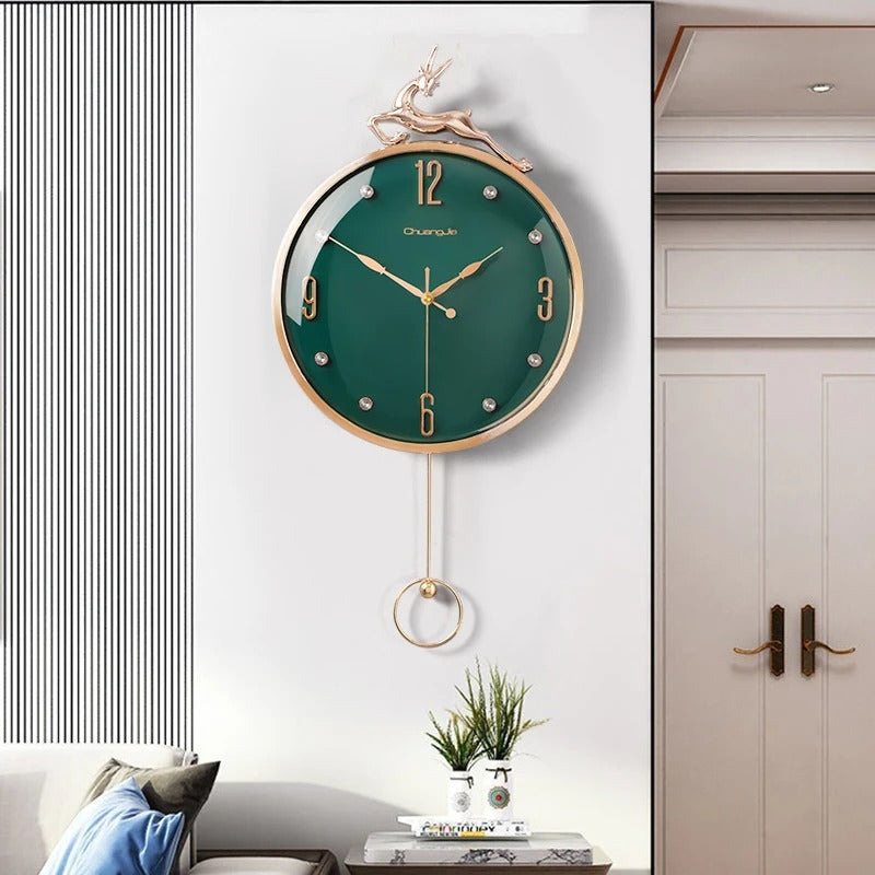 Reloj de Péndulo Dorado - imagen 3