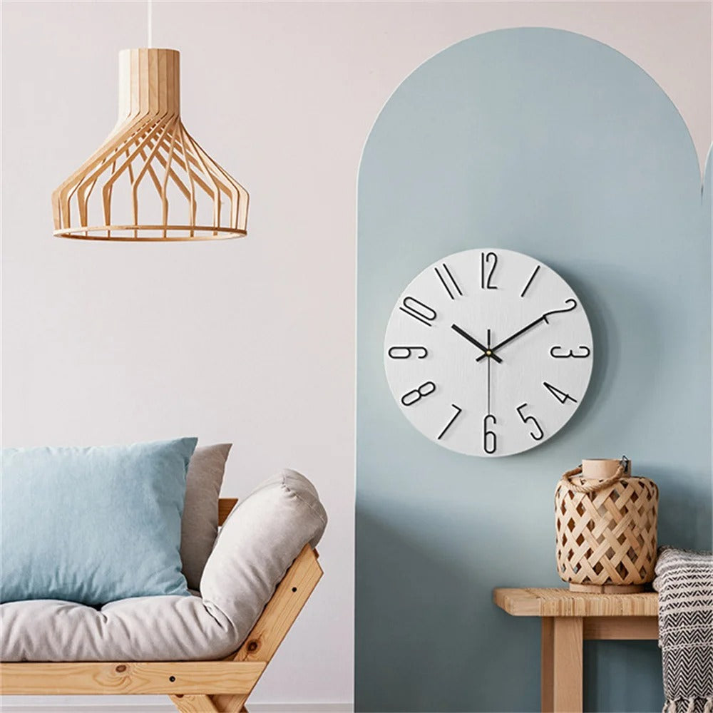 Reloj de Pared Números Modernos