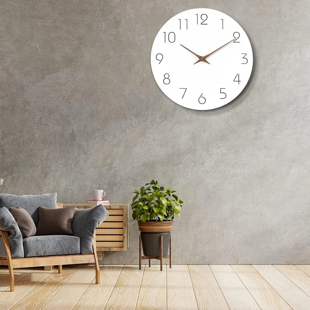 Reloj de Pared Diseño Blanco - imagen 2