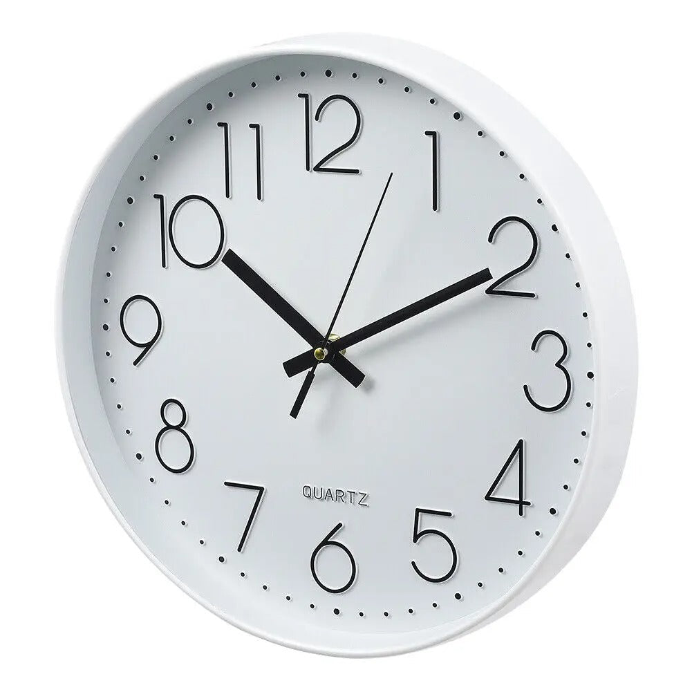 Reloj de Pared Números Negros Diseño - imagen 3
