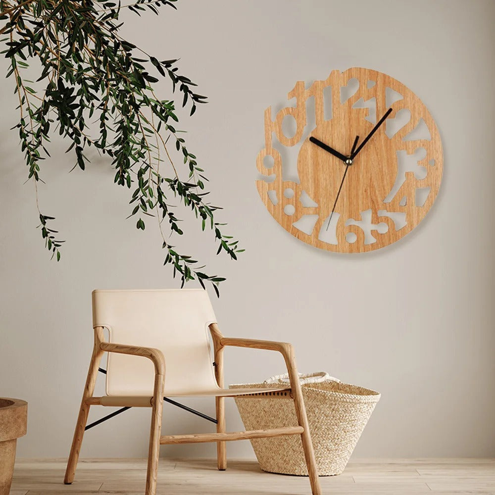 Reloj de Pared Madera Calada - imagen 3