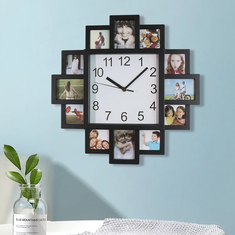 Reloj de Pared Multifoto