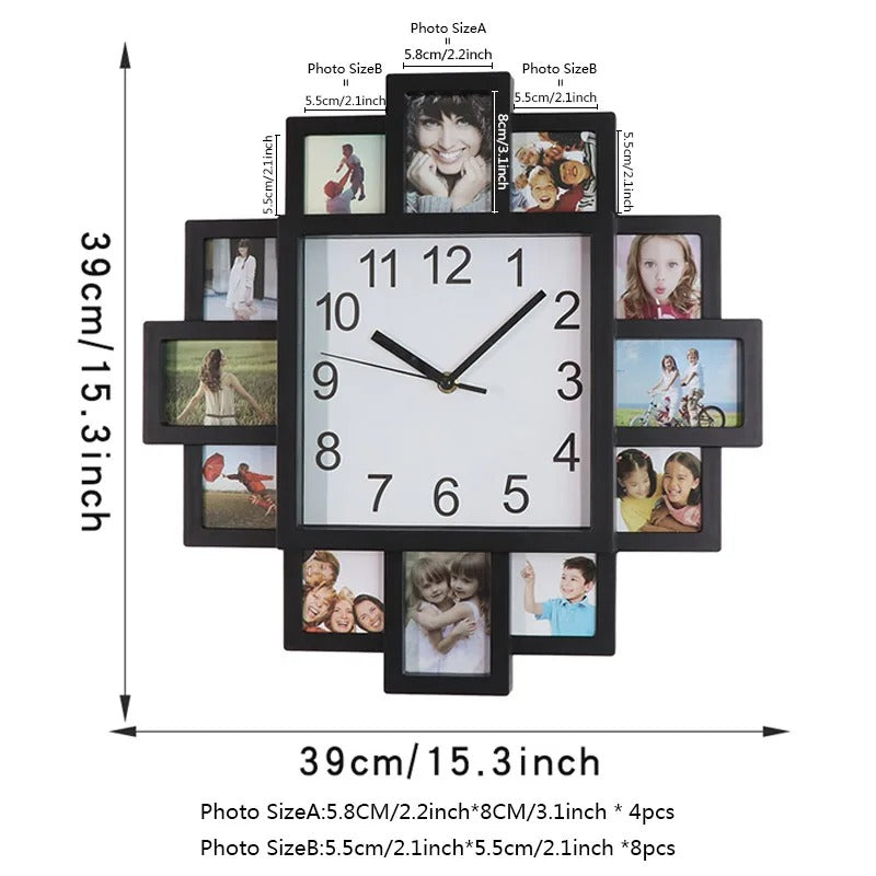 Reloj de Pared Multifoto - imagen 3