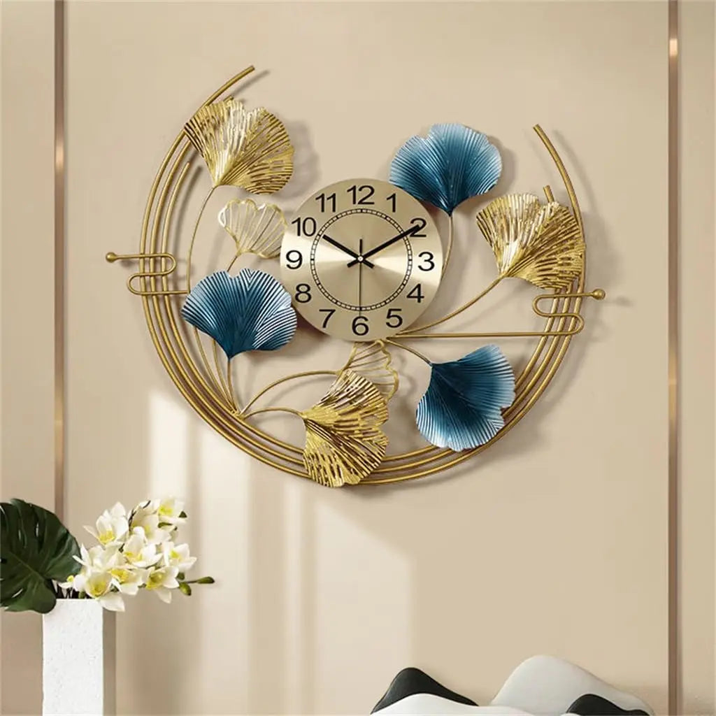 Reloj de Pared Hojas Doradas - imagen 3