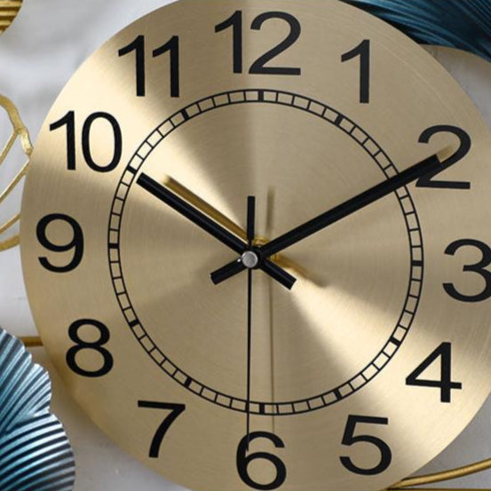 Reloj de Pared Hojas Doradas - imagen 8