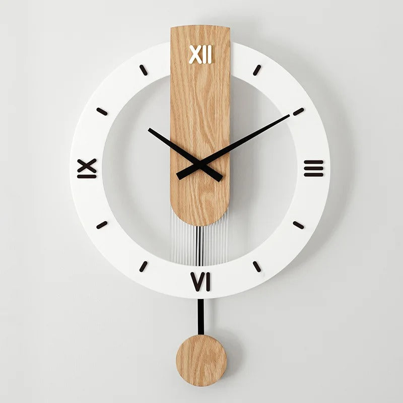 Reloj de Péndulo Números Romanos