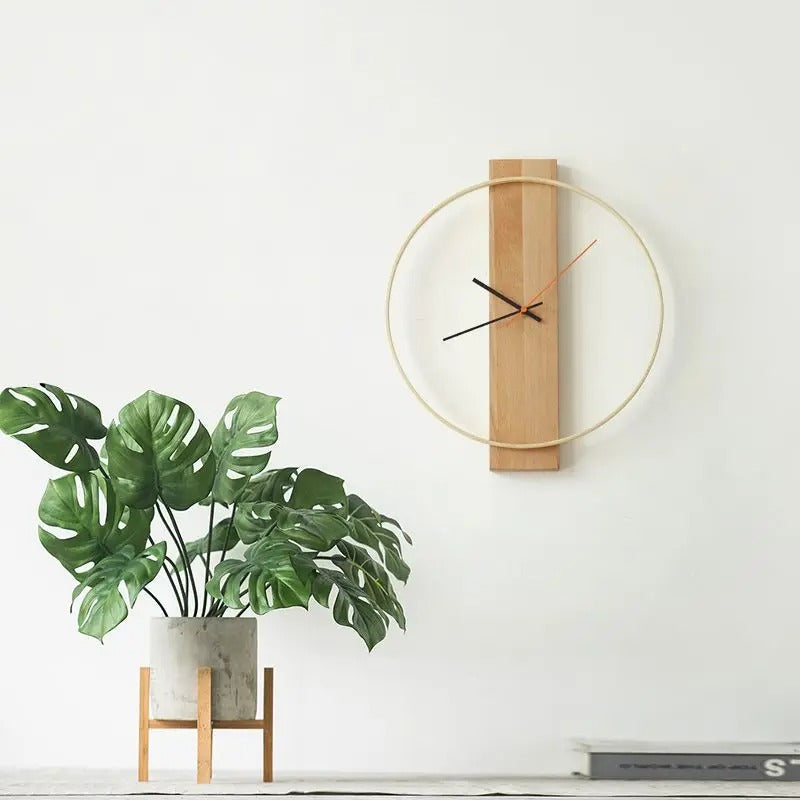 Reloj de Pared Madera Minimalista - imagen 5