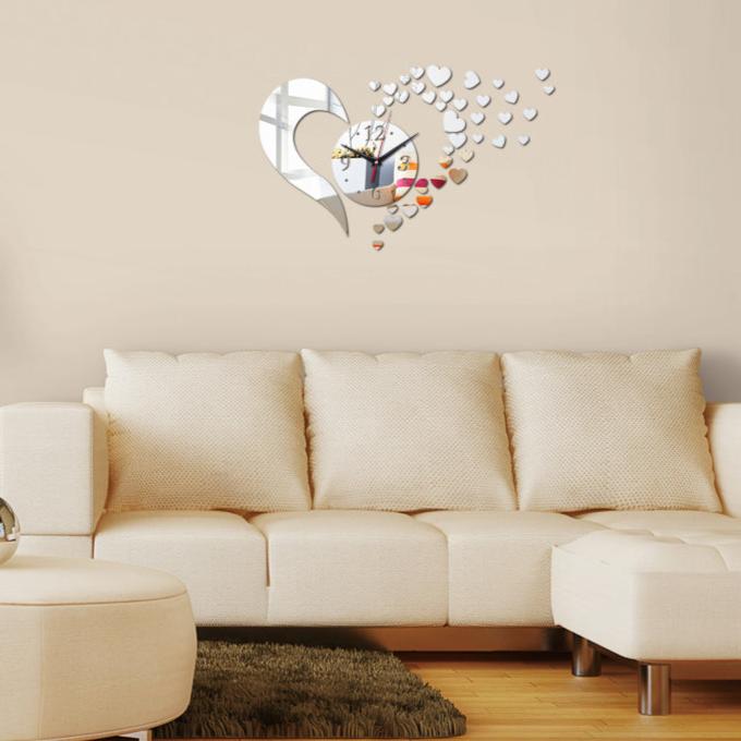 Reloj de Pared Corazones Dorados - imagen 3
