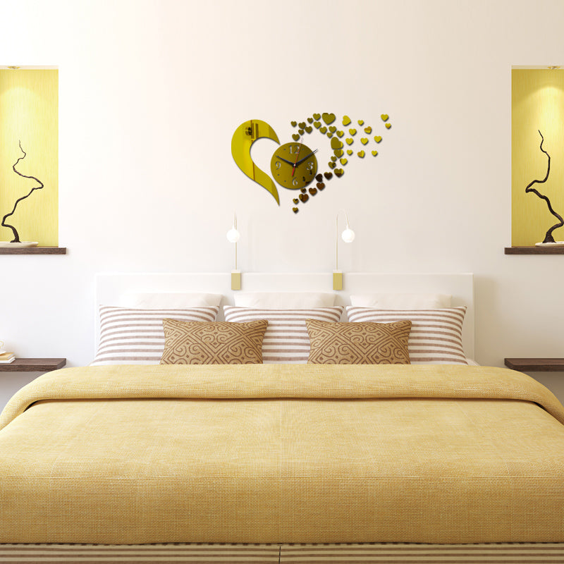 Reloj de Pared Corazones Dorados - imagen 4