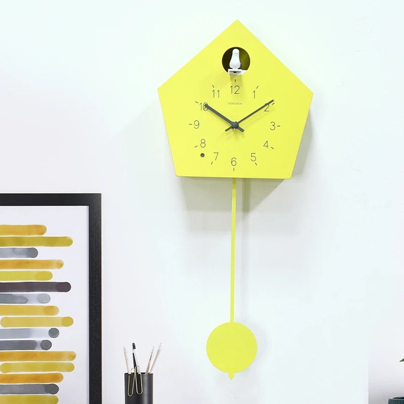 Reloj de Péndulo Cuco Colorido - imagen 4