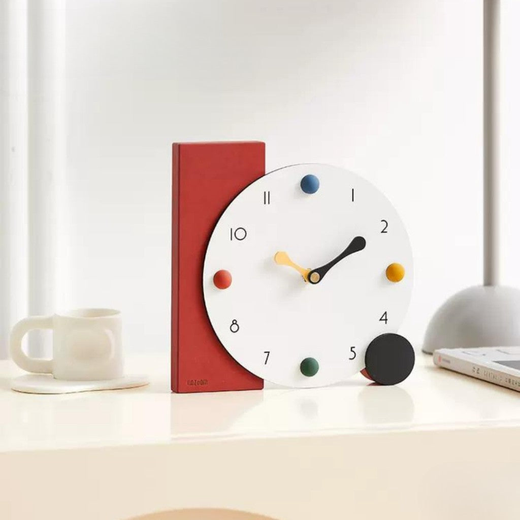 Reloj de Sobremesa Colorido Gráfico