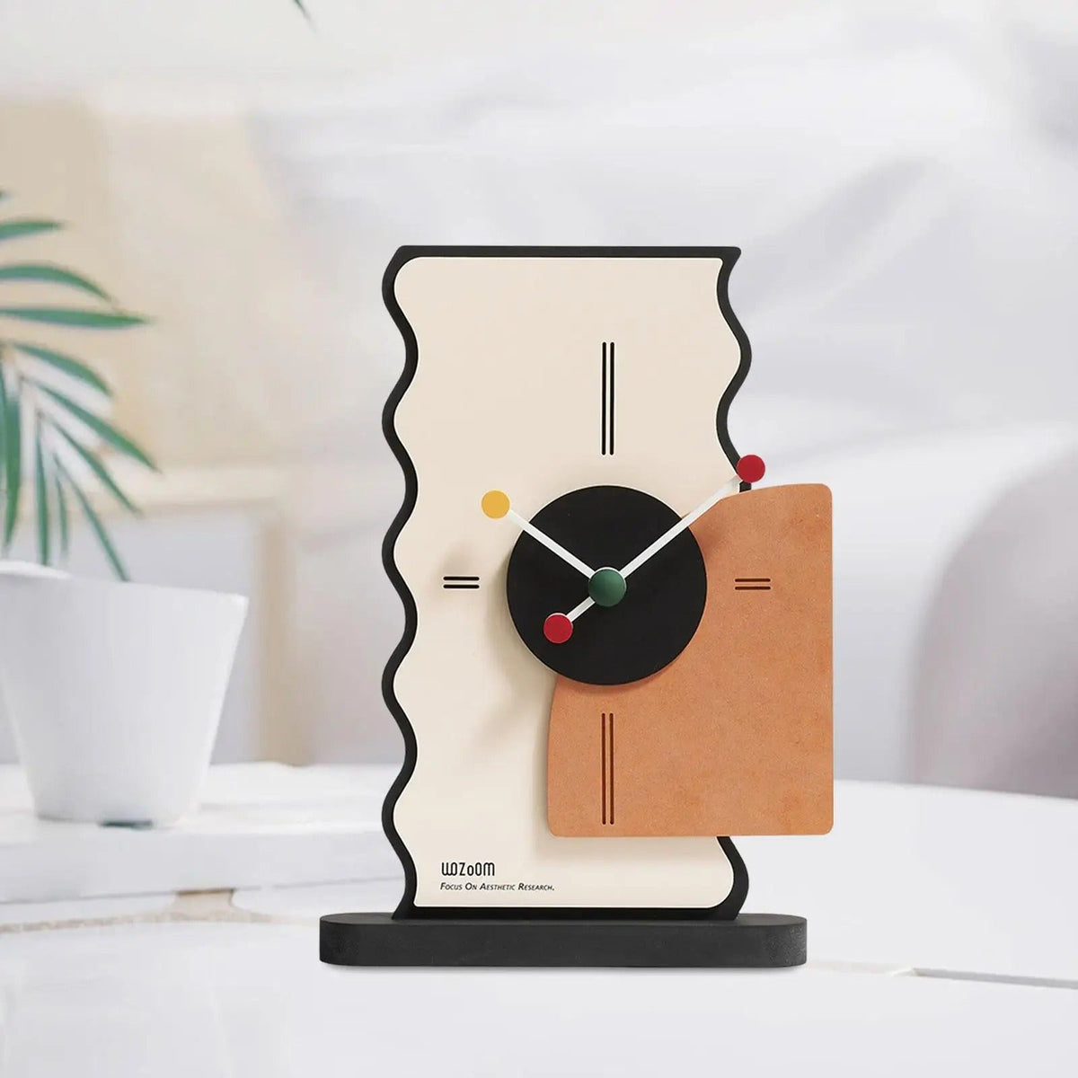 Reloj de Sobremesa Diseño Abstracto