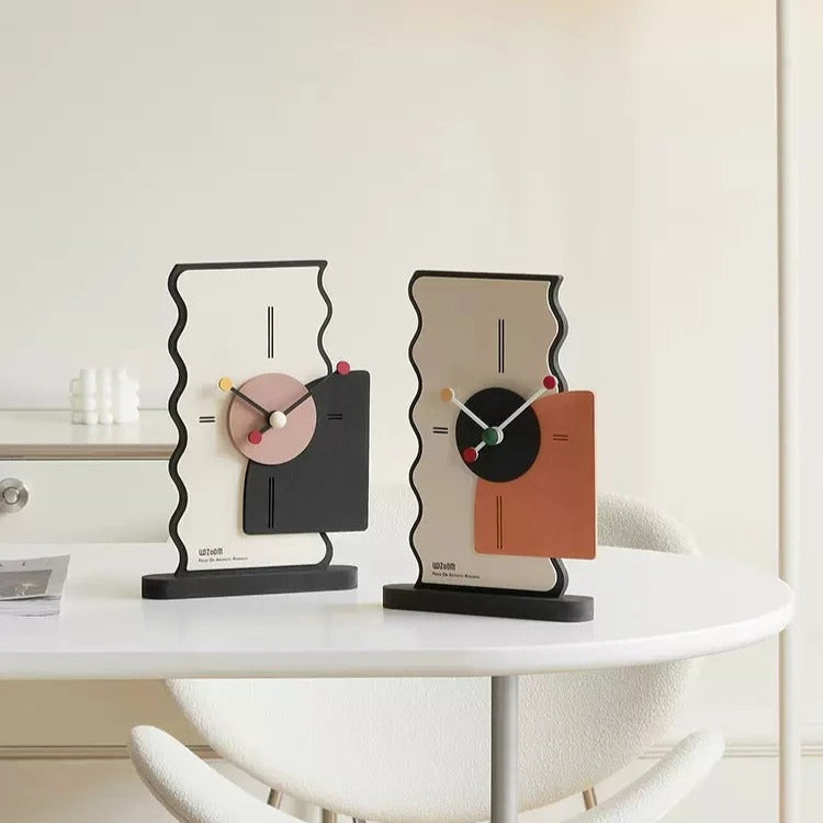 Reloj de Sobremesa Diseño Abstracto - imagen 4