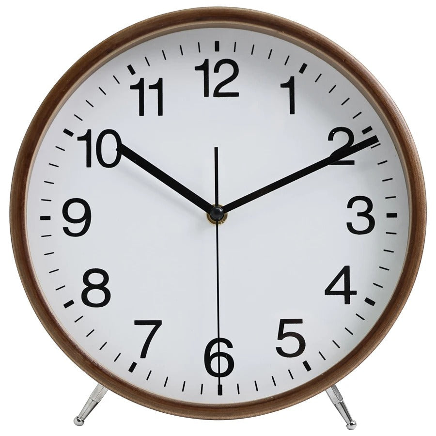 Reloj de Sobremesa Redondo de Madera - imagen 3