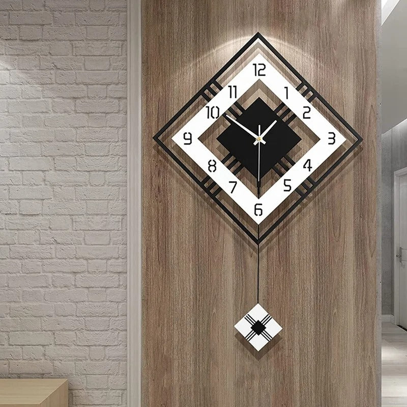 Reloj de Pared Cuadrado de Diseño - imagen 2